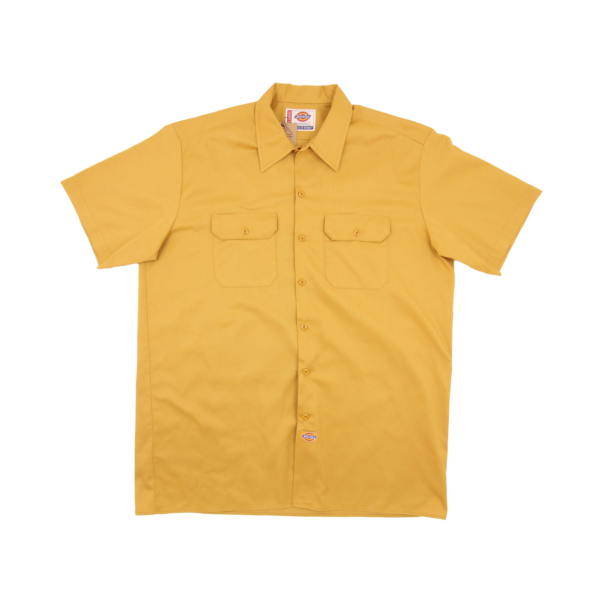 Dickies Short Sleeve Shirt Yellow -  XL