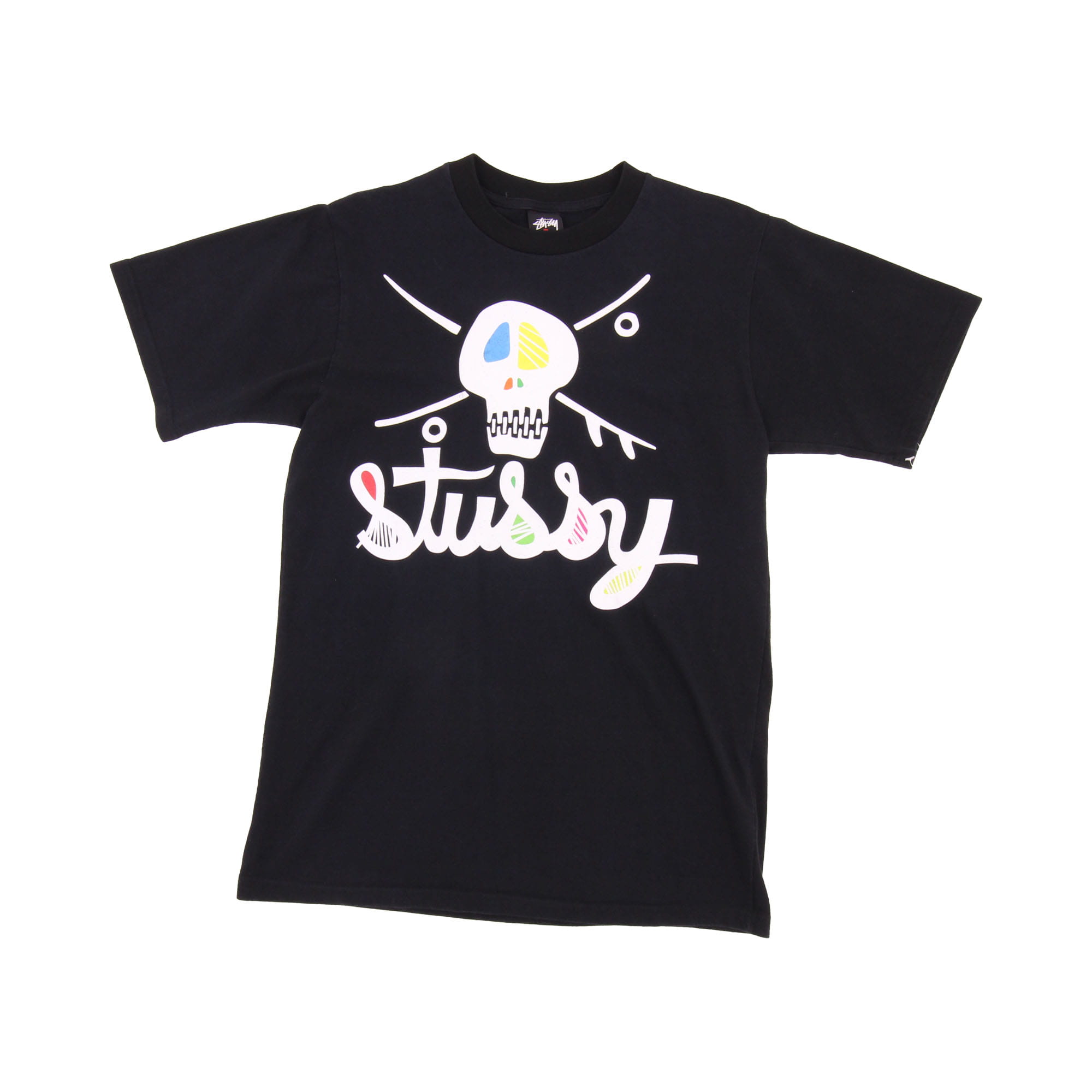 Stussy Early 2000's Big Logo T-Shirt - L 