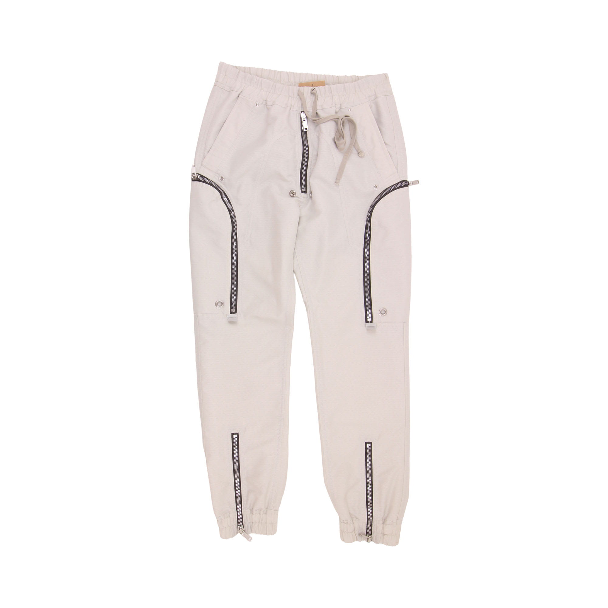 Rick Owens x Off-White Hollywood Bauhaus Cargo Leather Pants - US 38 