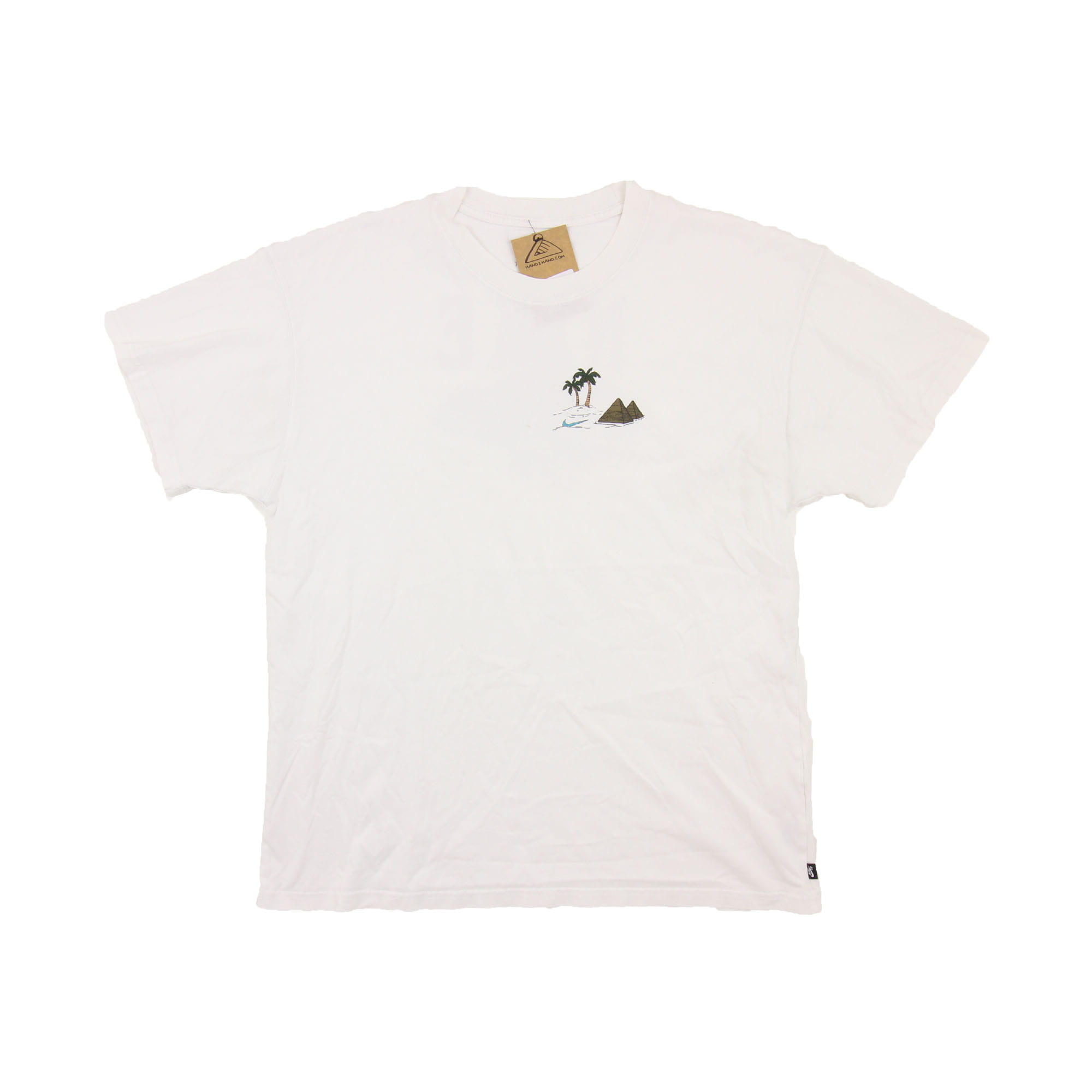 Nike Printed Logo T-Shirt - M 