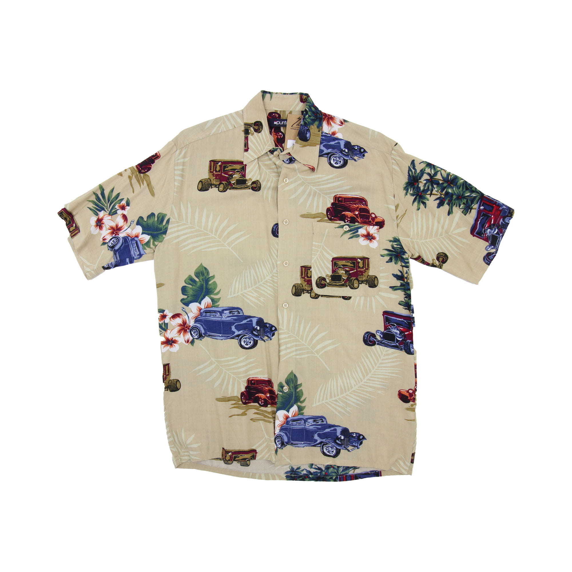 Puritan Thin Short Sleeve Shirt -  L