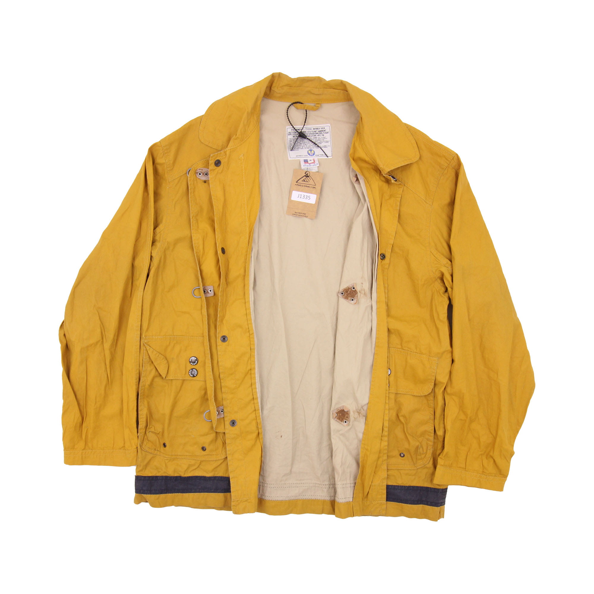 Avirex Thin Jacket Yellow - L 