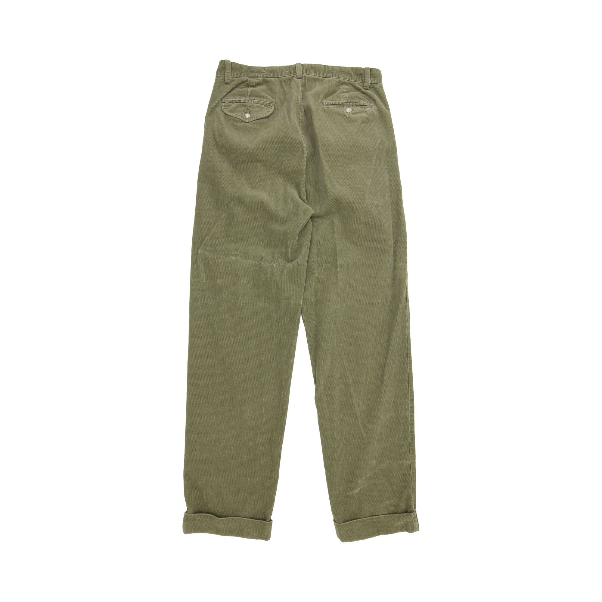 Polo Ralph Lauren Cord Pants Green - W33 L32 Polo Ralph Lauren Cord Pants Green - W33 L32