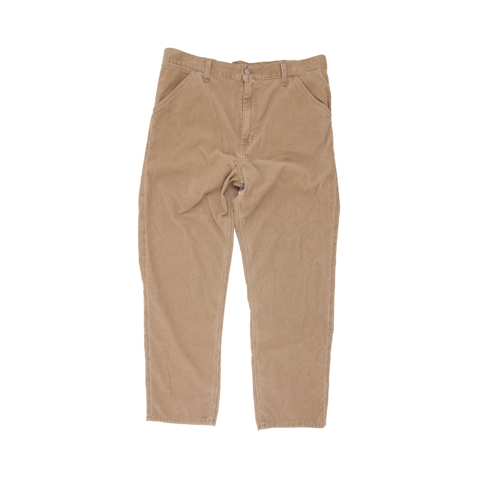 Carhartt Cord Pants Beige - W34 L33