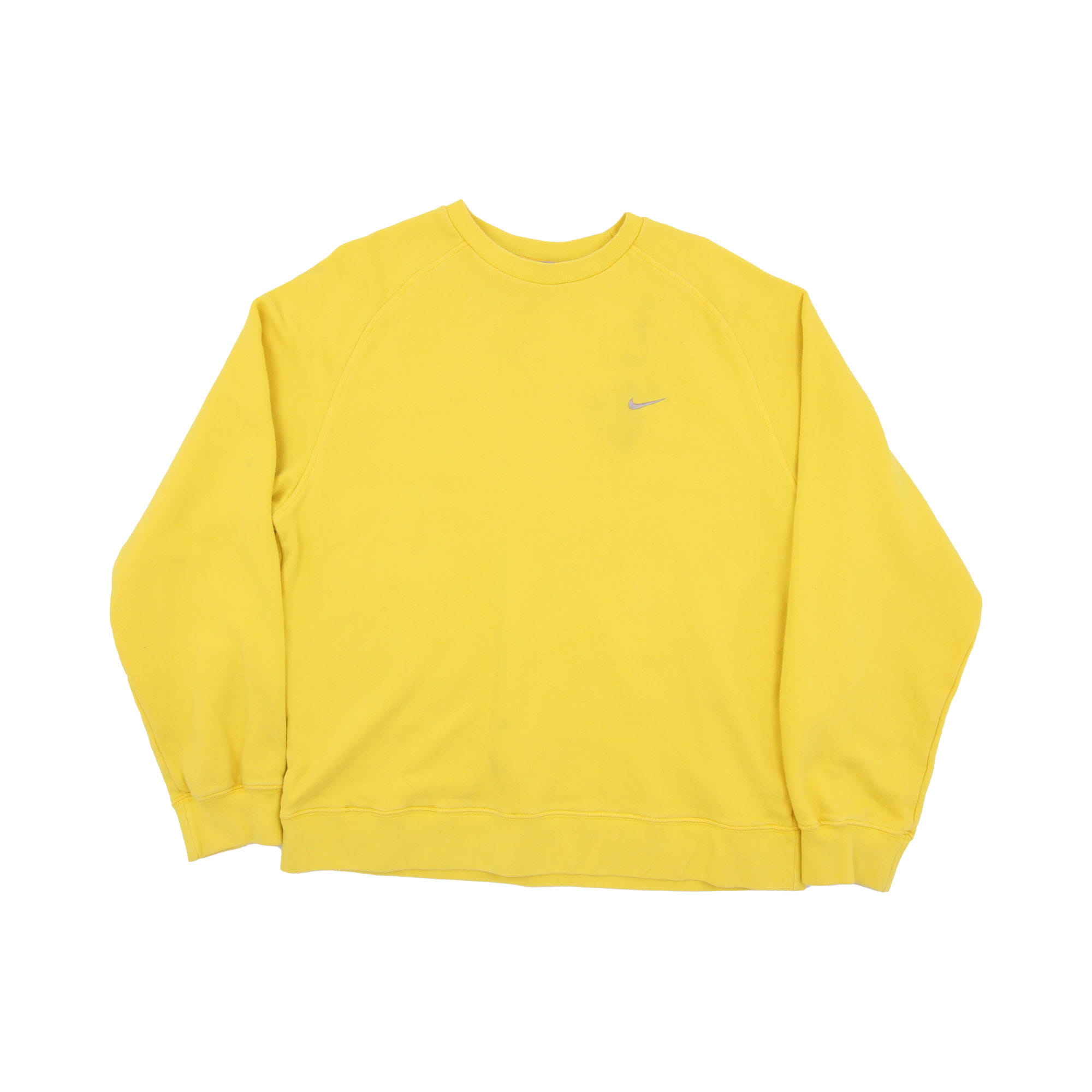 Nike Sweatshirt Yellow -  M/L