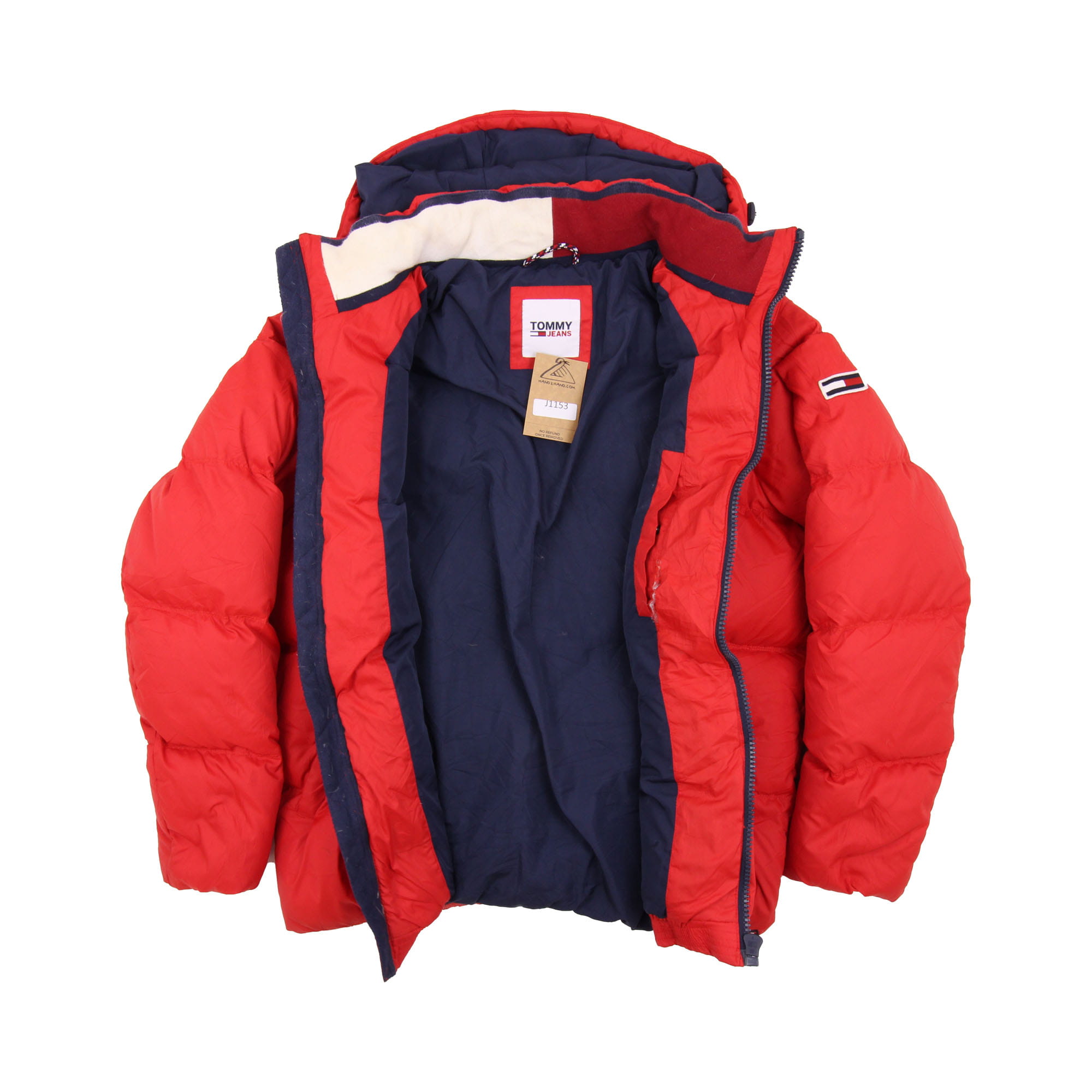 Tommy Hilfiger Embroidered Logo Puffer Jacket M/L J_1153