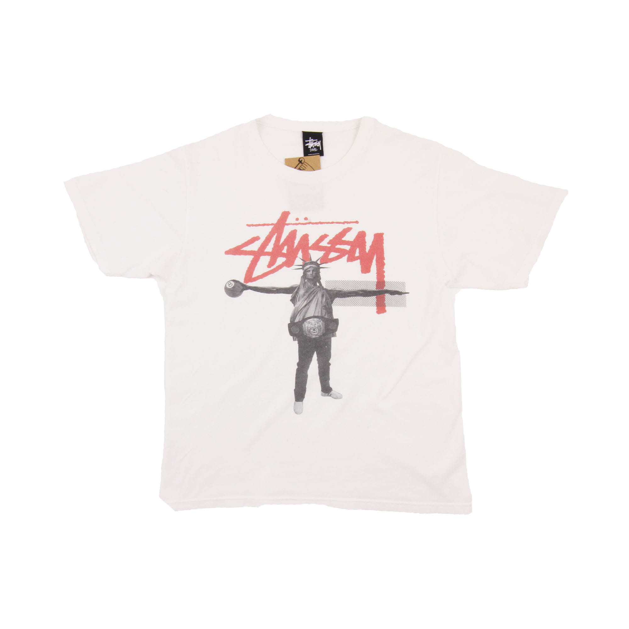 Stüssy Statue of Liberty Mid 00's Edition T-Shirt - S