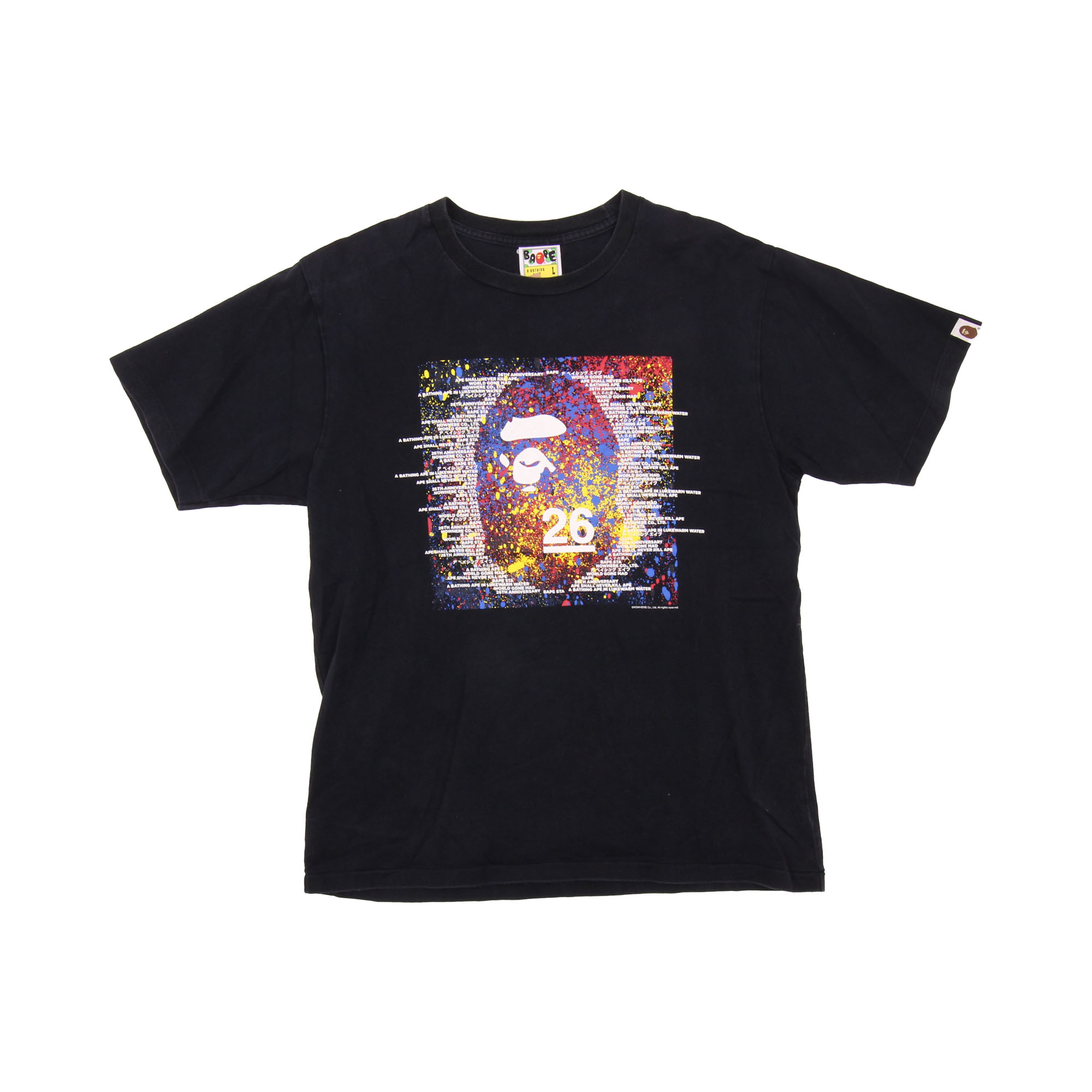 A Bathing Ape (BAPE) Nowhere T-Shirt Black - L 