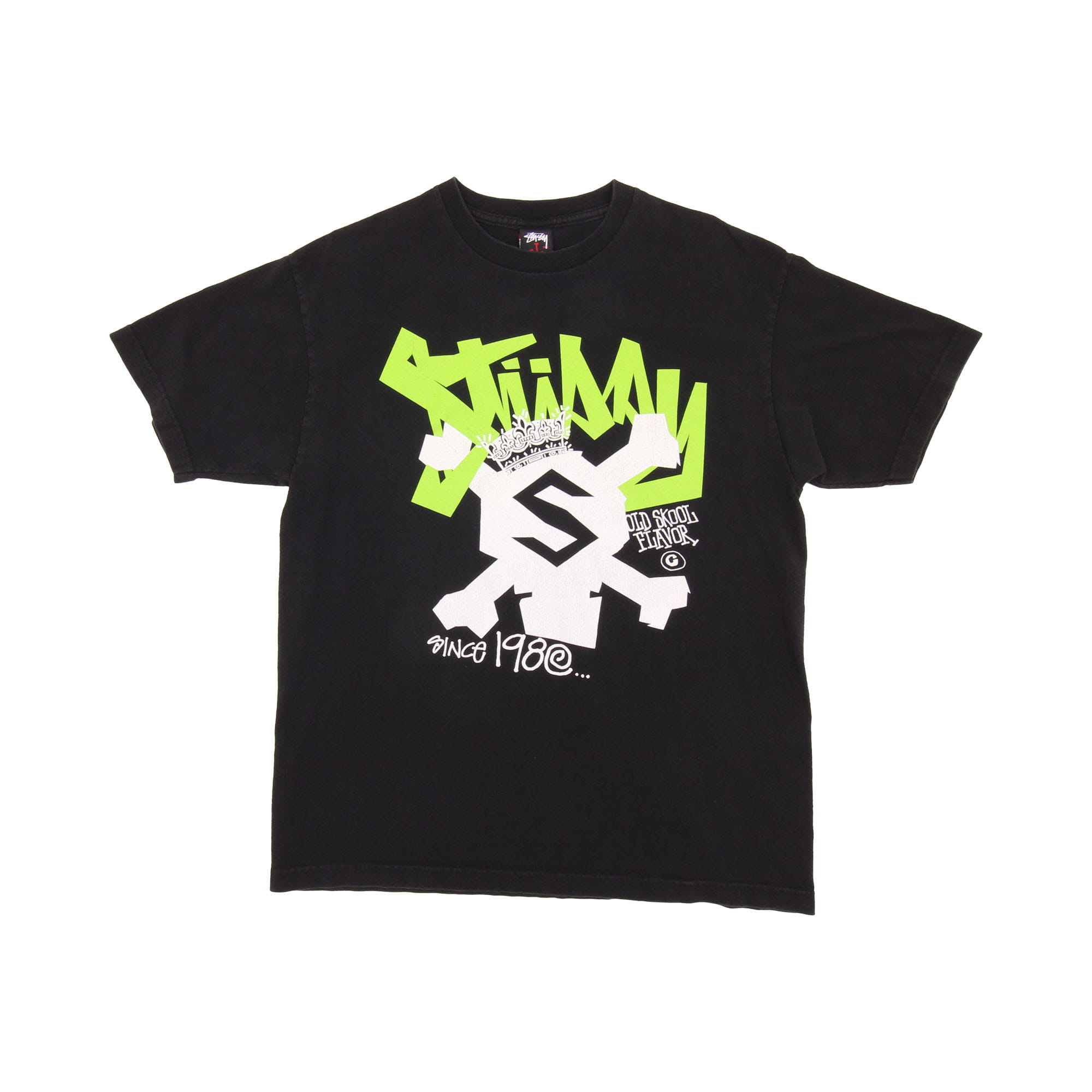 Stussy Printed Logo T-Shirt - L 