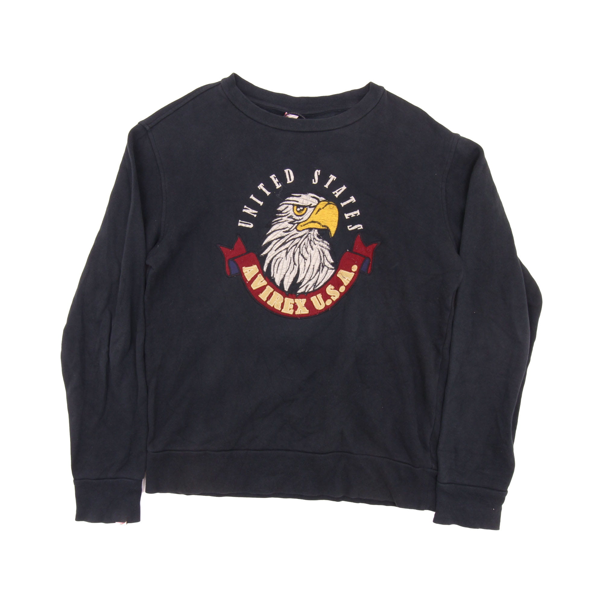 Avirex Embroidered Sweatshirt - L  Avirex Embroidered Sweatshirt - L
