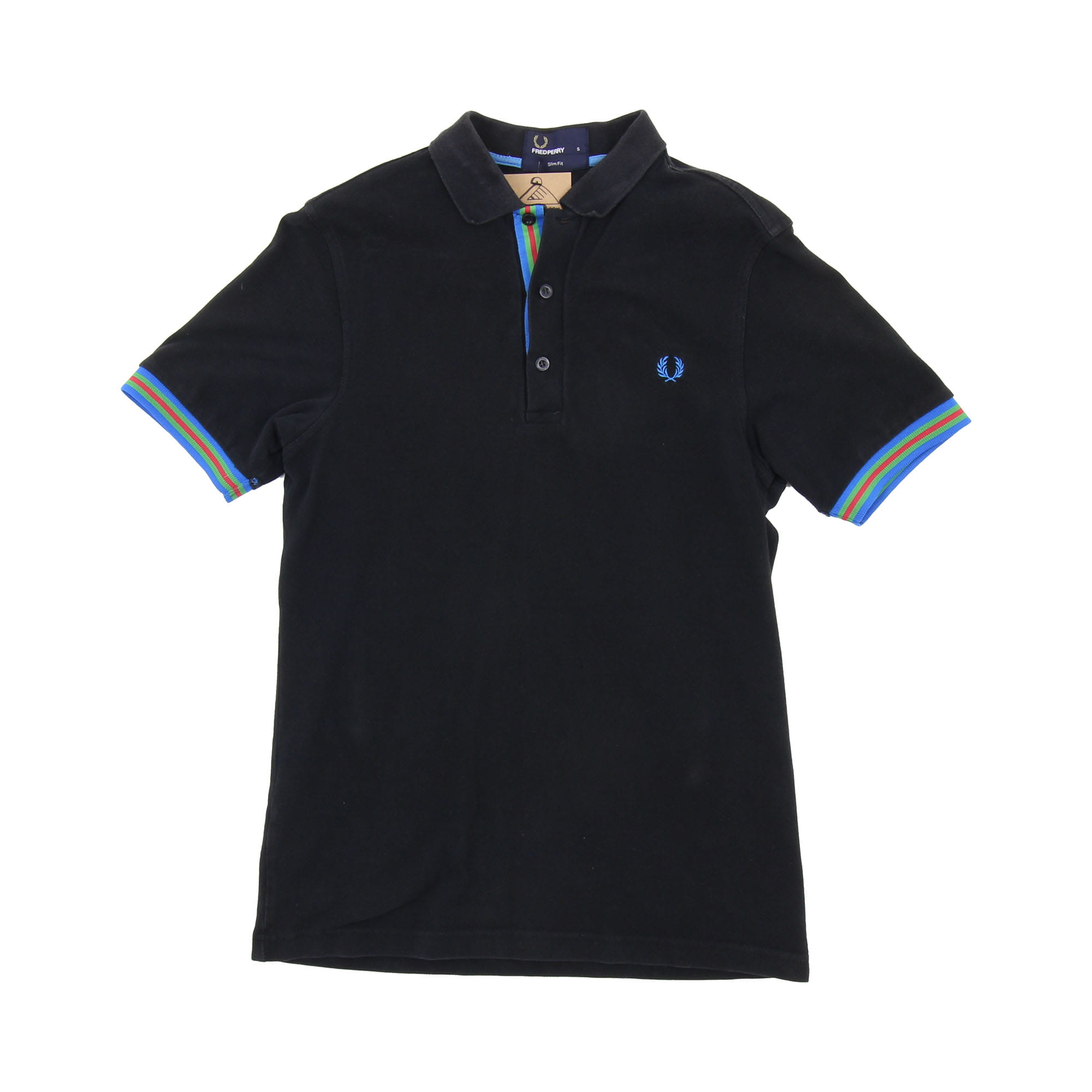 Fred Perry Embroidered Logo Polo Shirt -  S Fred Perry Embroidered Logo Polo Shirt -  S