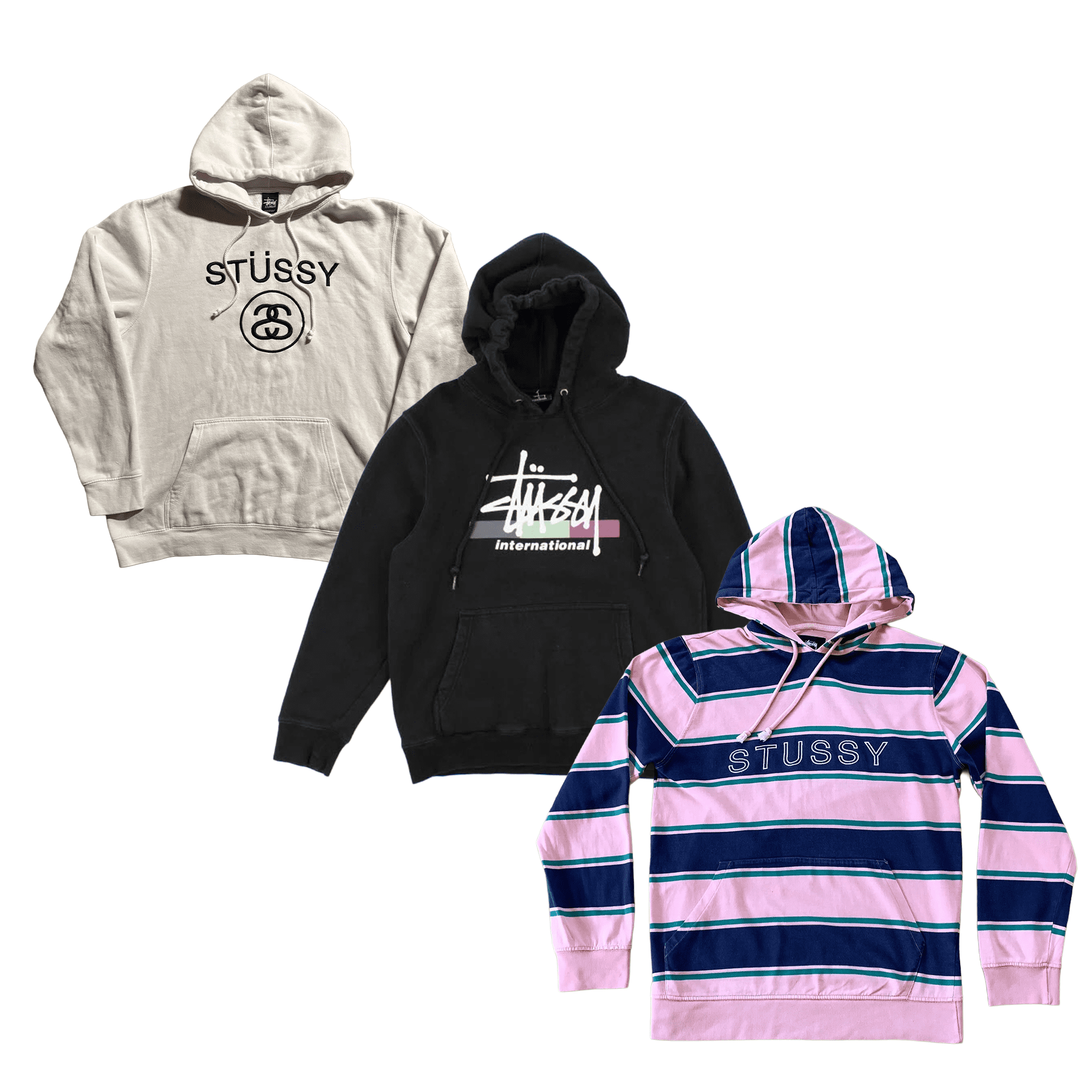 20x Stüssy Sweatshirt & Hoodies Bundle