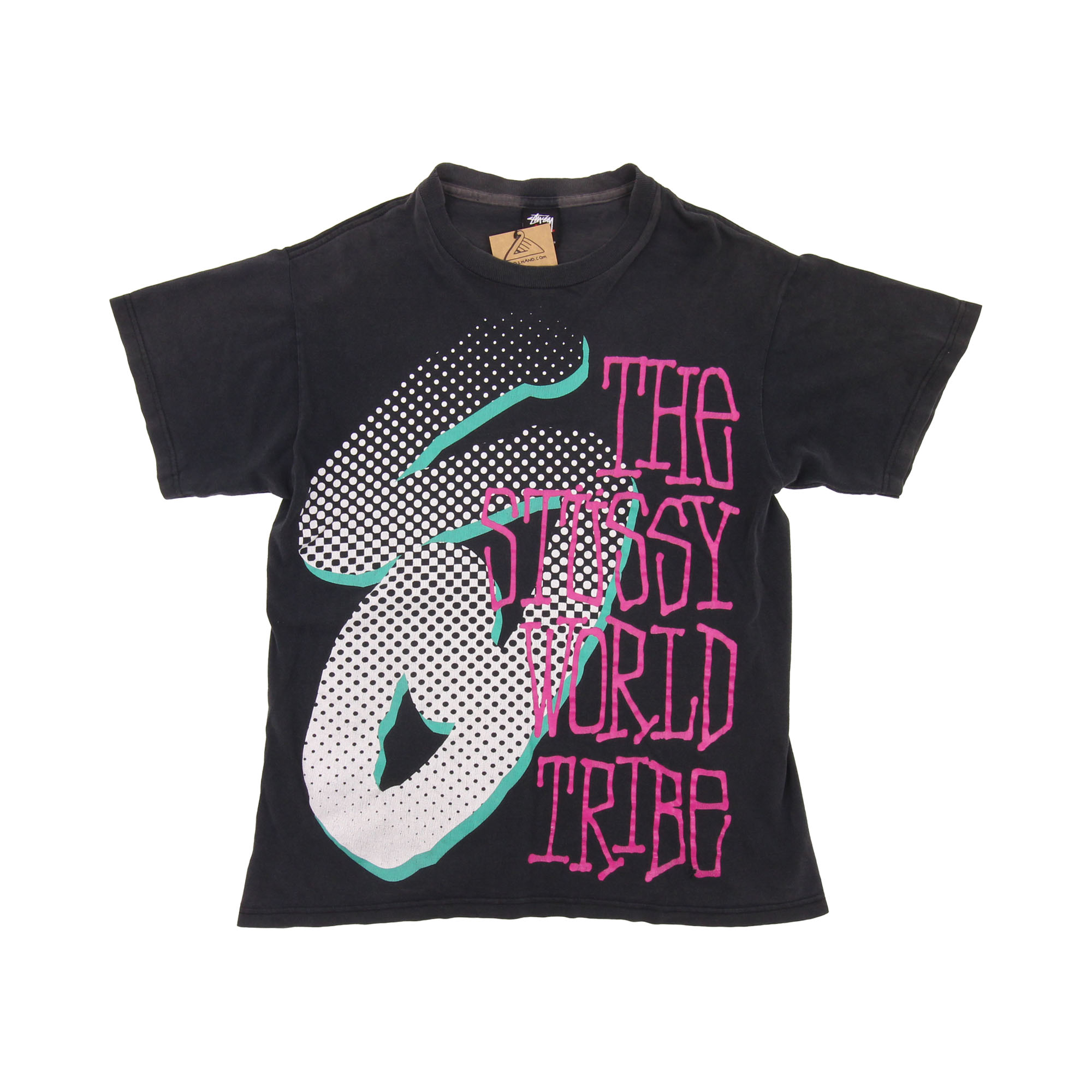Stussy Printed Logo T-Shirt - M 