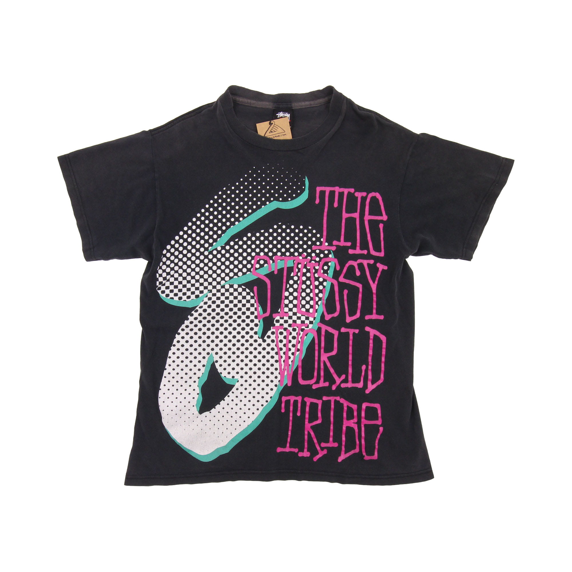 Stussy Printed Logo T-Shirt - M  Stussy Printed Logo T-Shirt - M