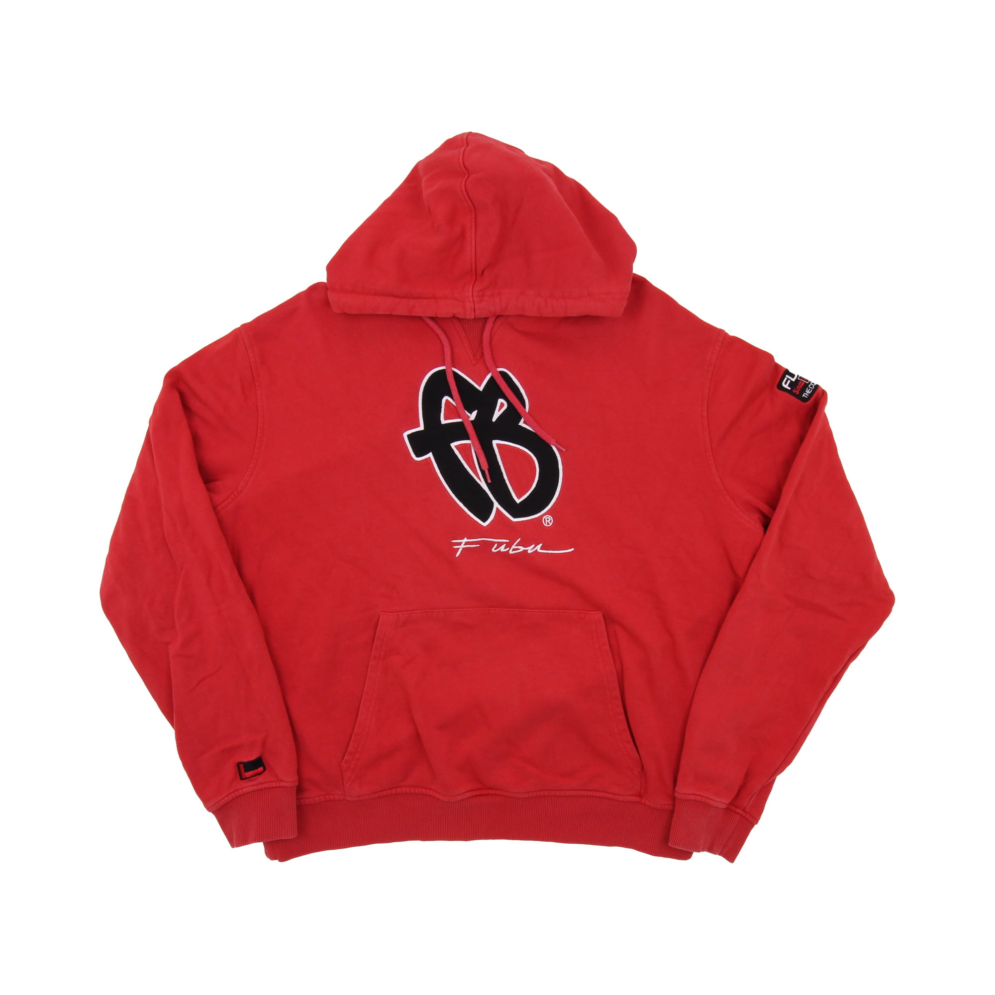 Fubu Embroidered Hoodie - L 