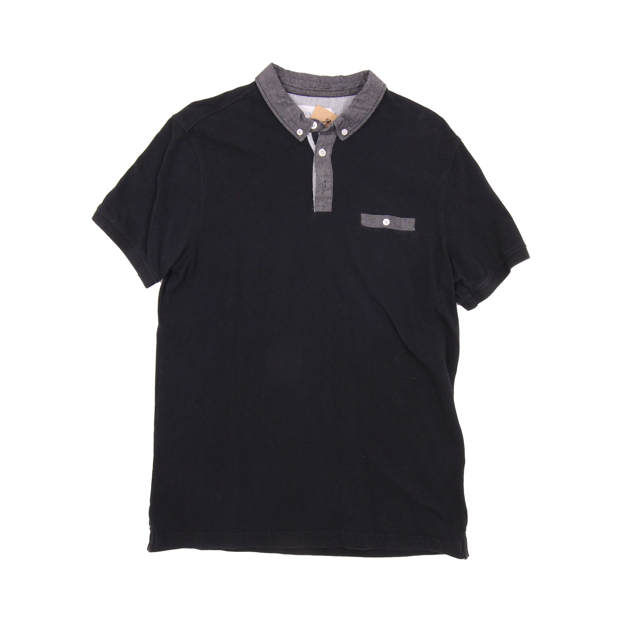 Pier One Polo Shirt Black -  L Pier One Polo Shirt Black -  L