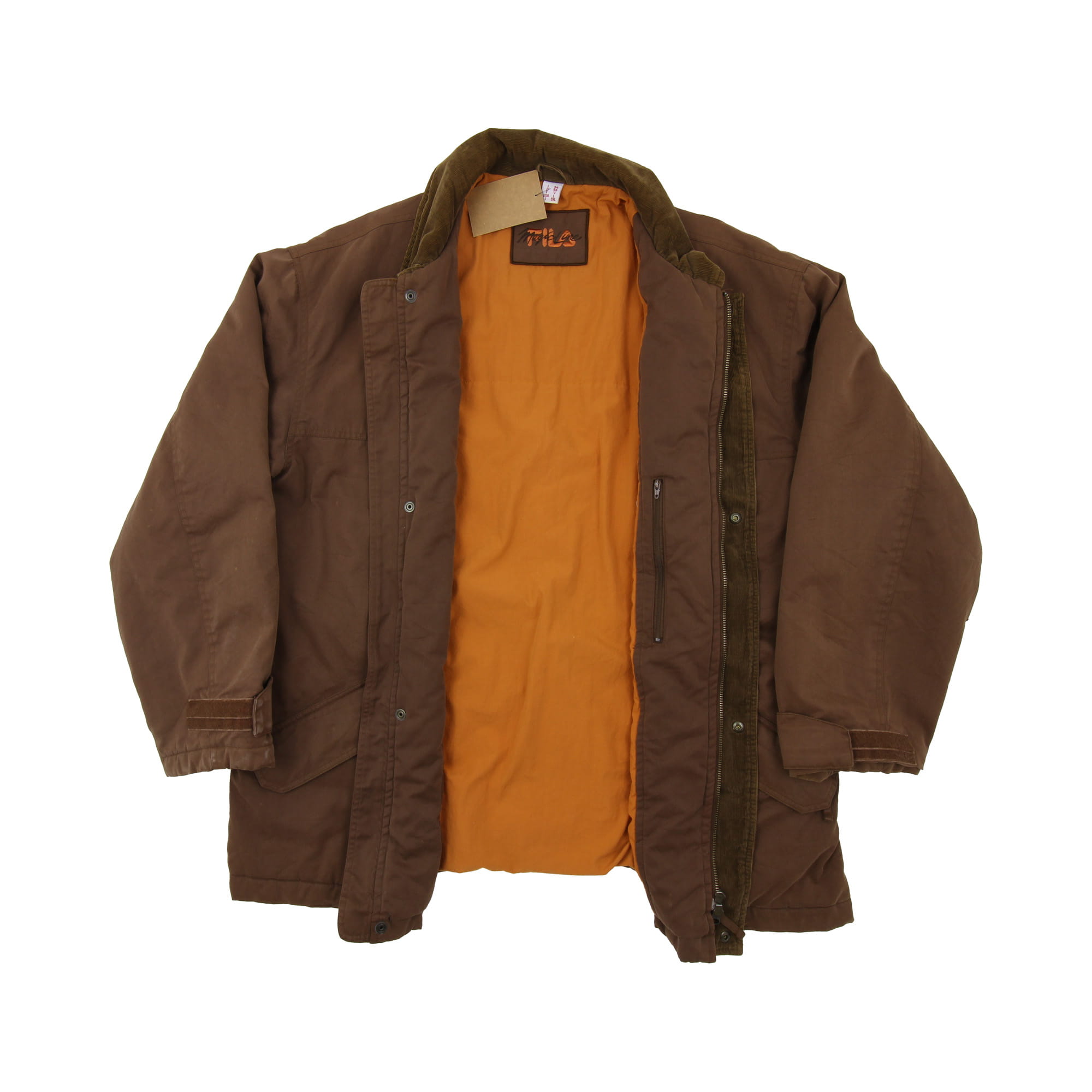 Fila Vintage Warm Jacket Brown -  XL