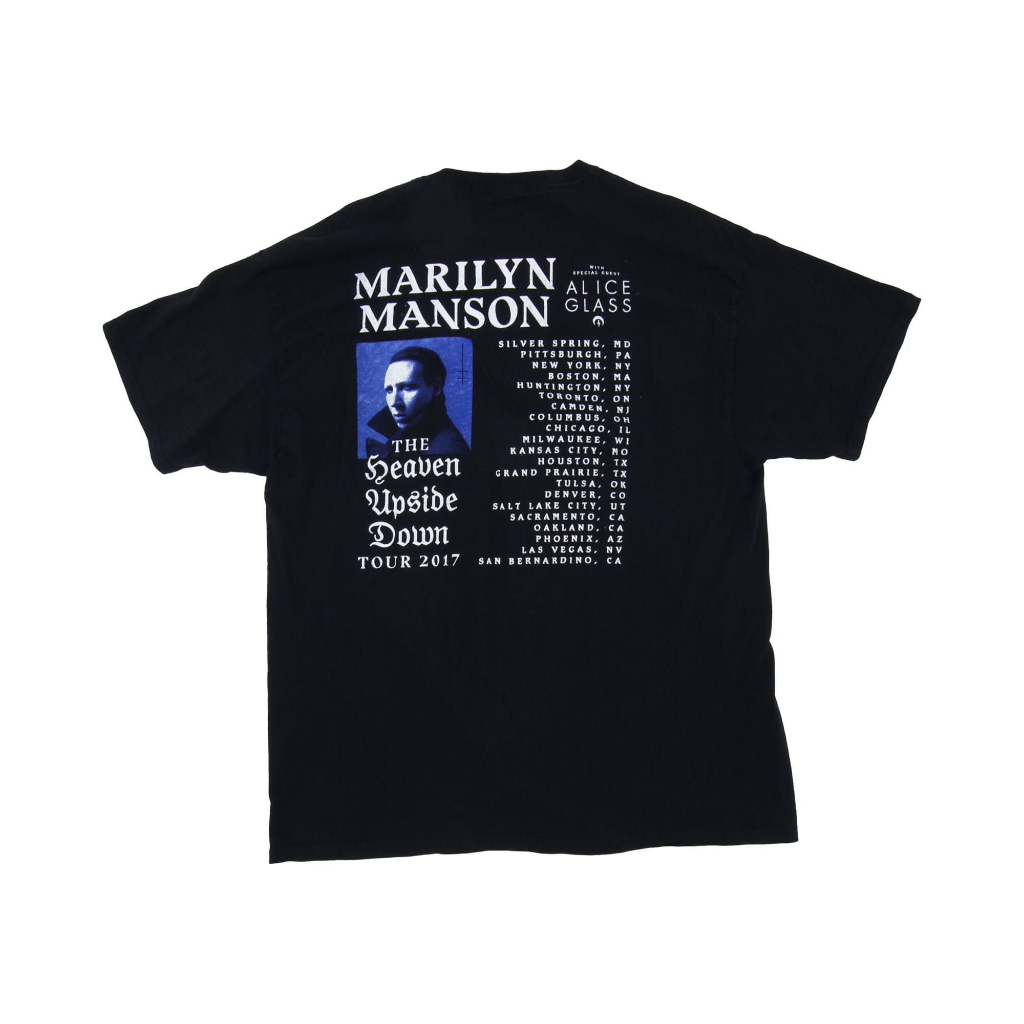 Marilyn Manson T-Shirt Black -  L
