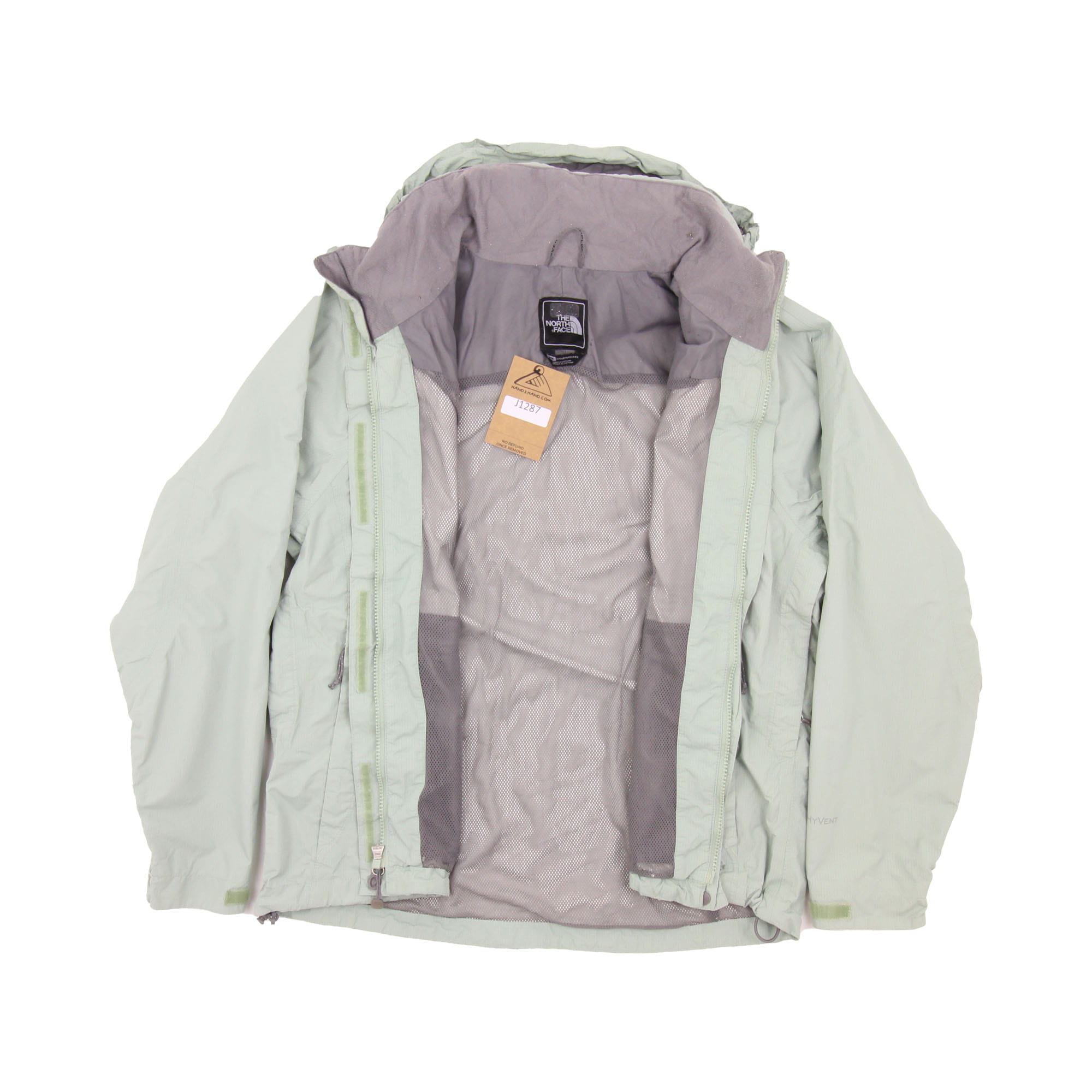 The North Face HYVENT Wind Jacket Green - Women's M