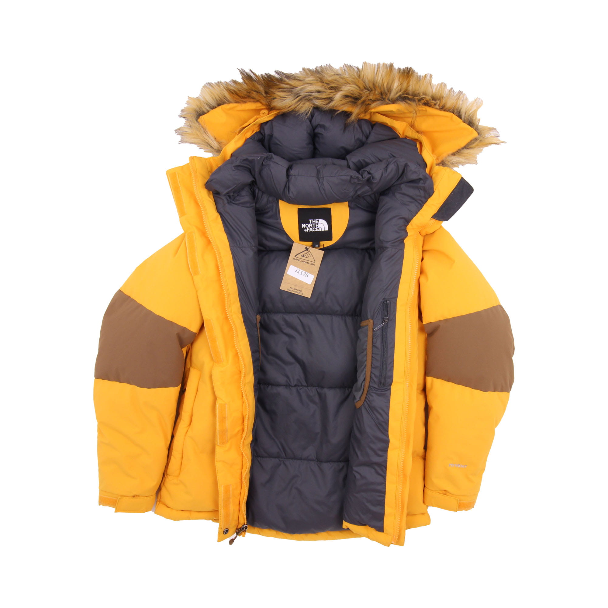 The North Face HYVENT Puffer Jacket Orange -  XS/S