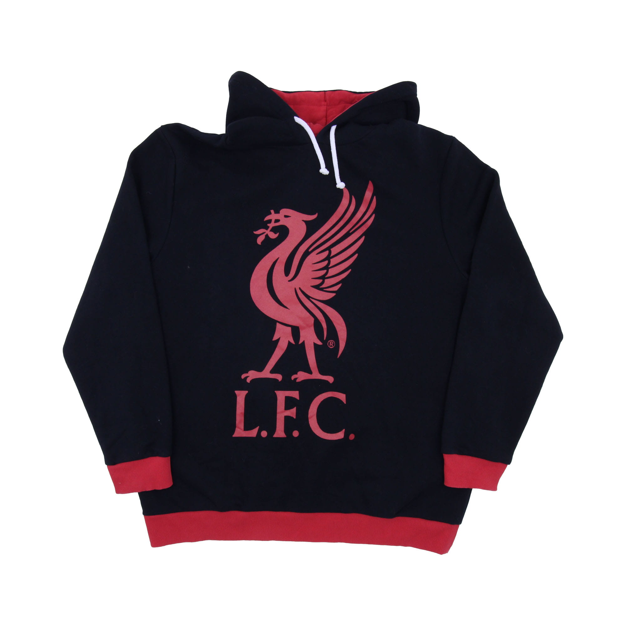 Liverpool L.F.C. Hoodie Black - XL 