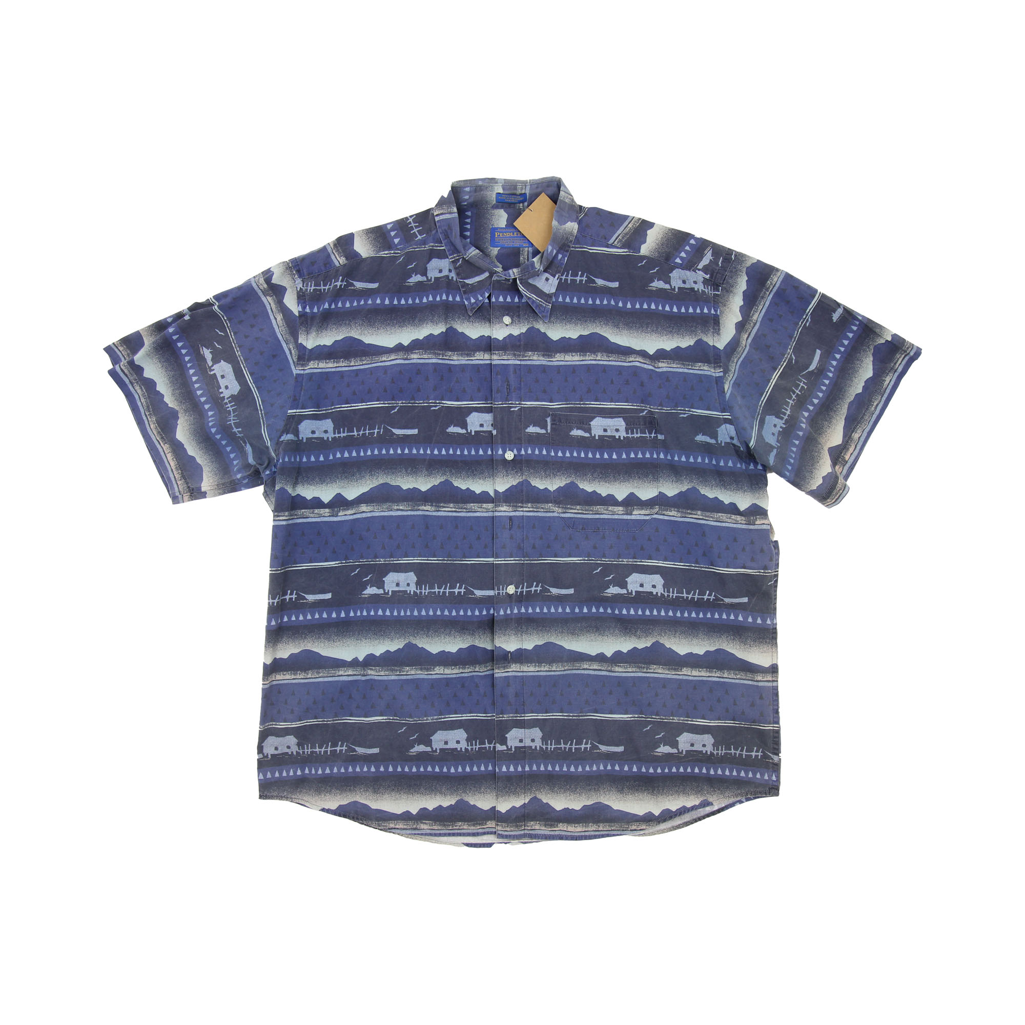 Pendleton Cozy Short Sleeve Shirt -  XXL