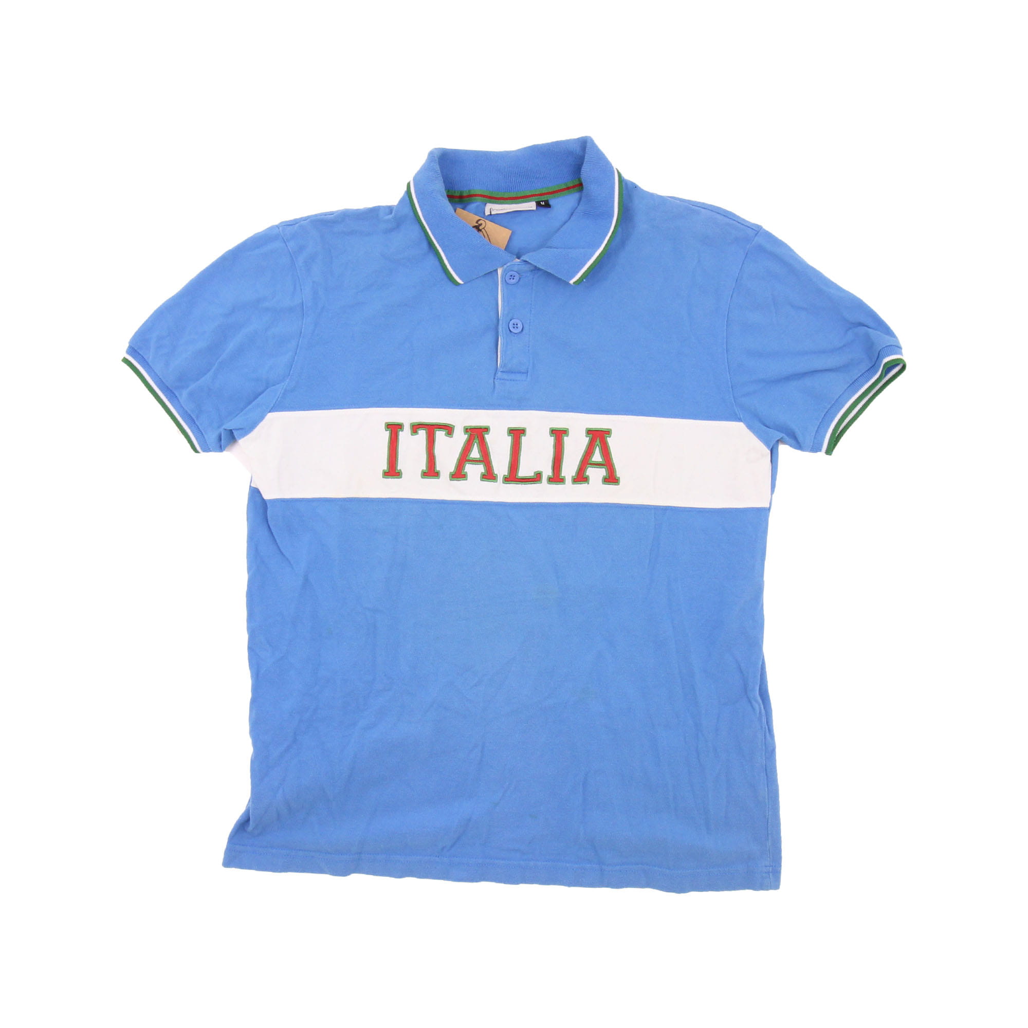 Italia Polo Shirt Blue - M 