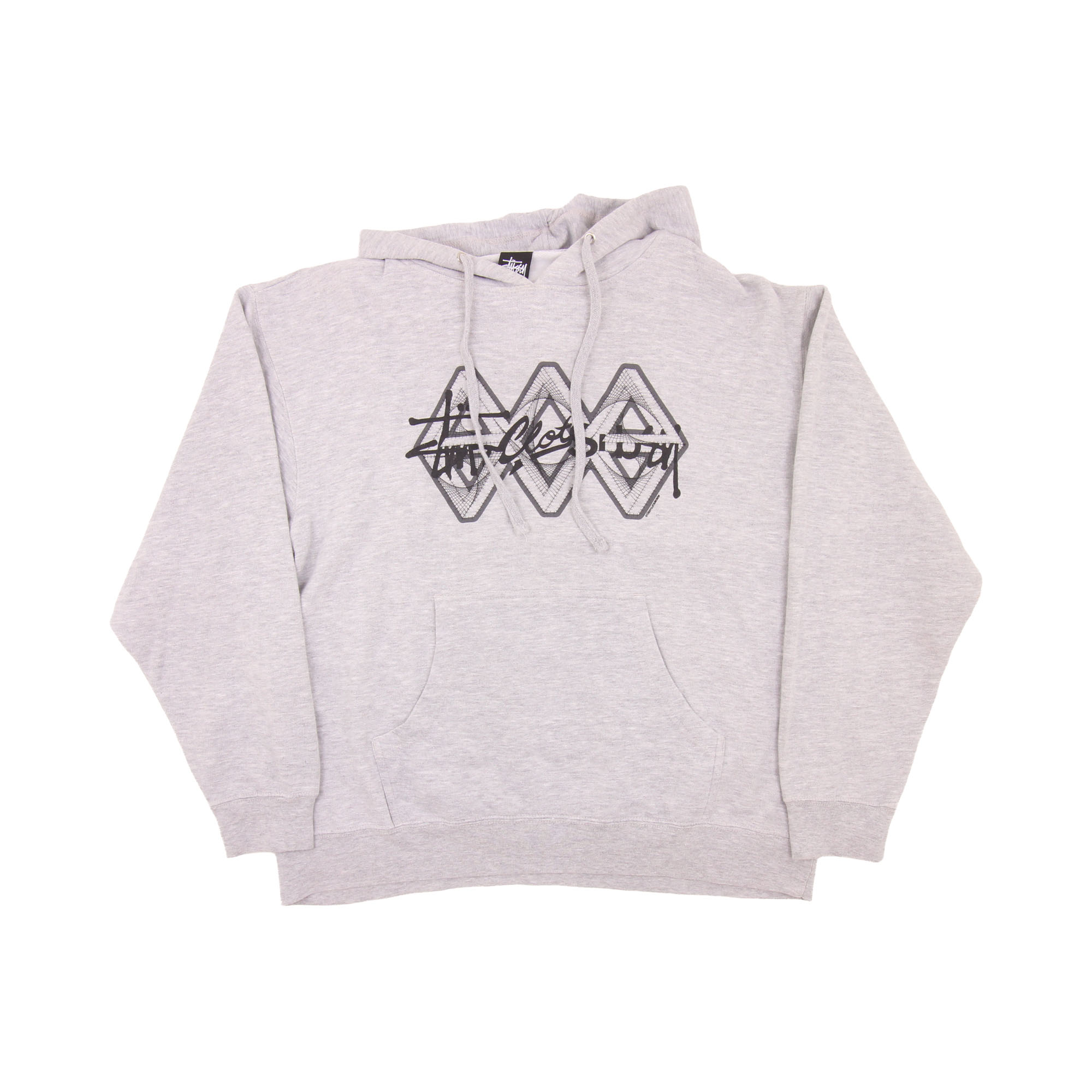 Stussy Printed Logo Hoodie - M 