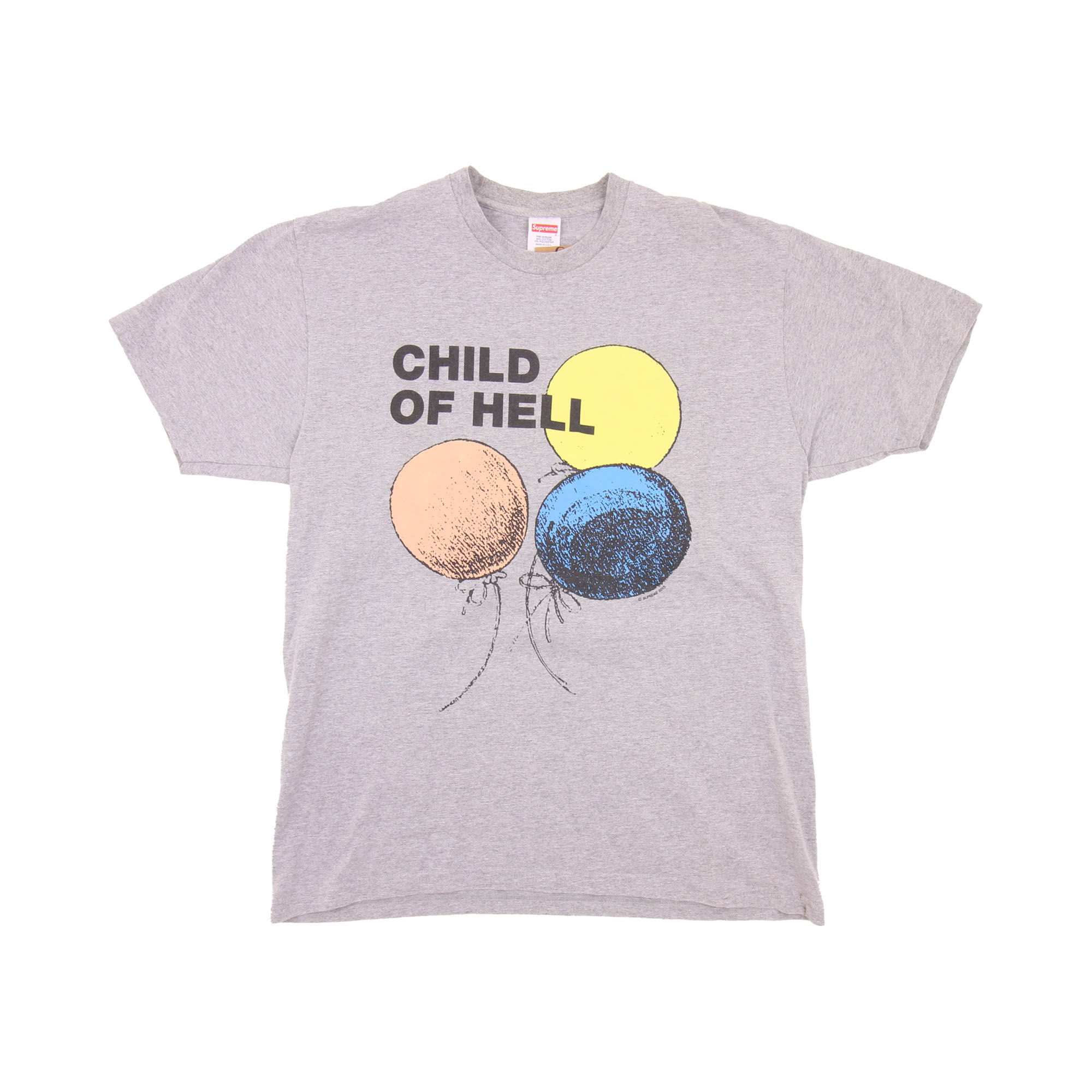 Supreme Child of Hell T-Shirt Grey - XL 