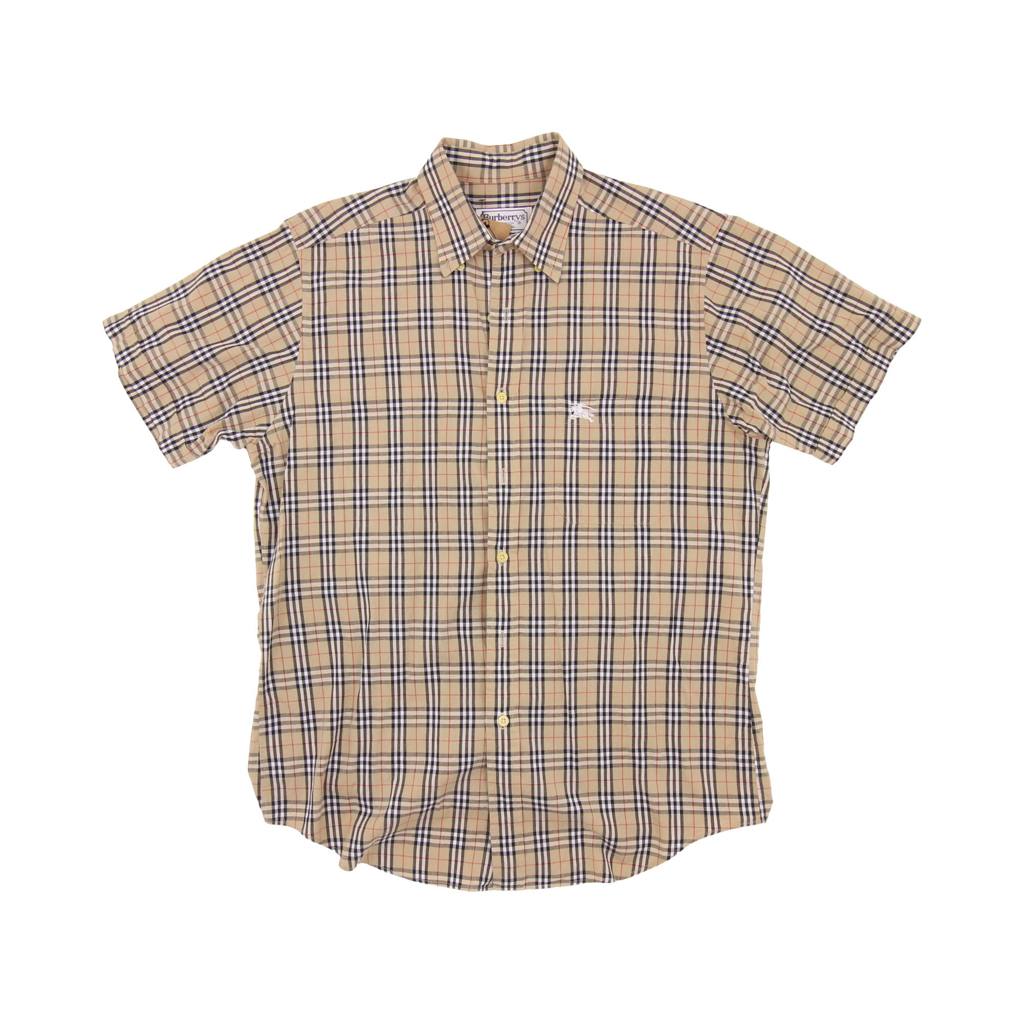 Burberry Short Sleeve Shirt Beige - L  Burberry Short Sleeve Shirt Beige - L
