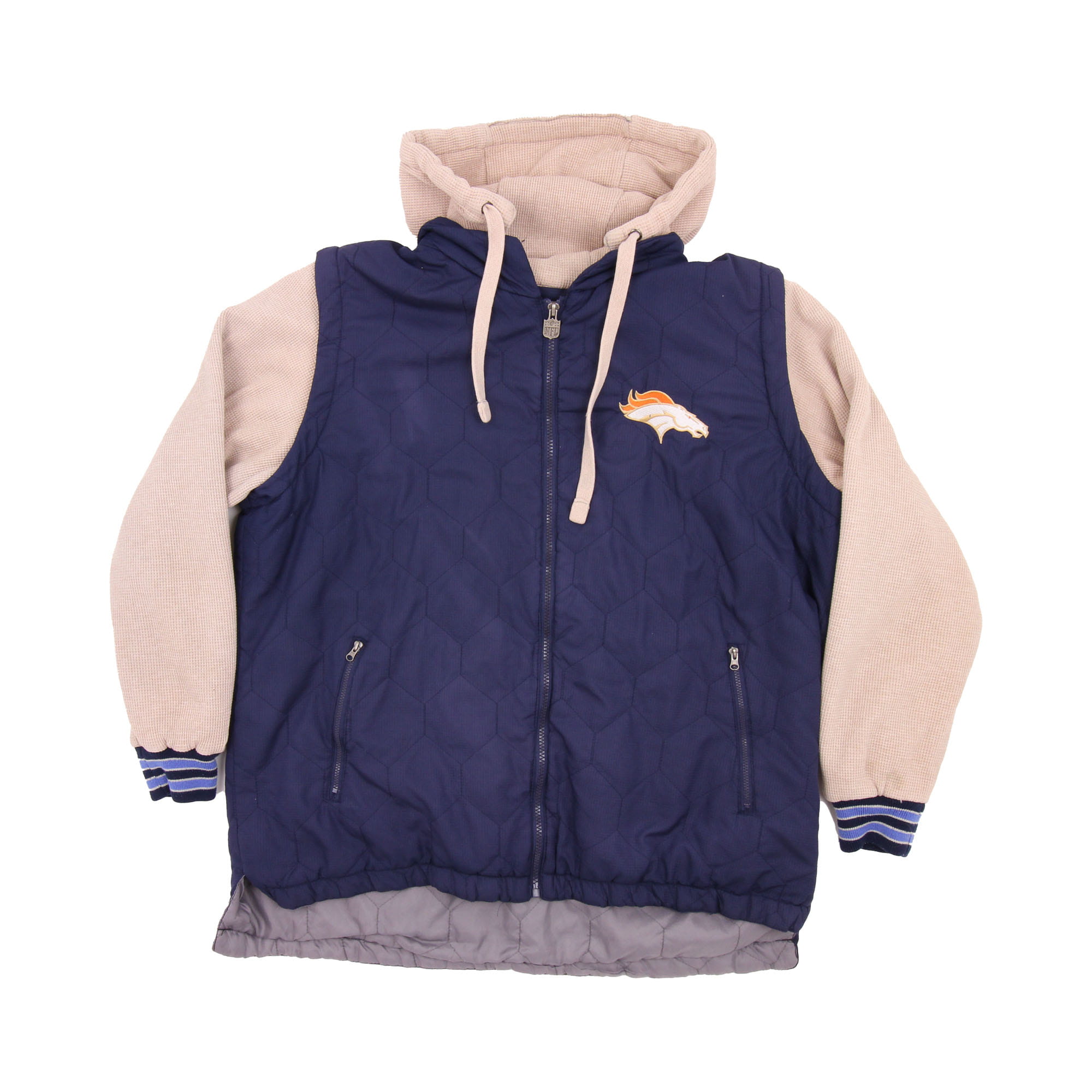 NFL Broncos Warm Jacket Blue -  M/L