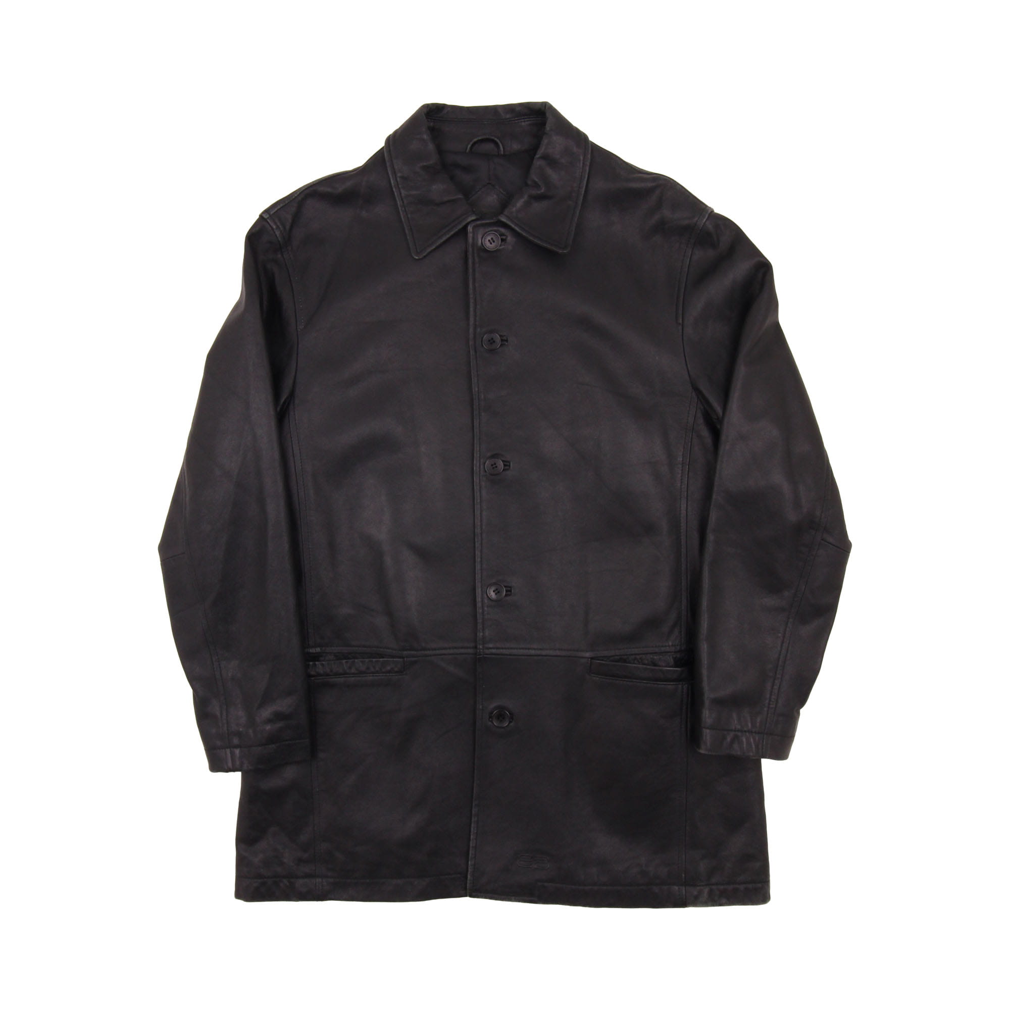 Leather Jacket Balenciaga- Women's M 