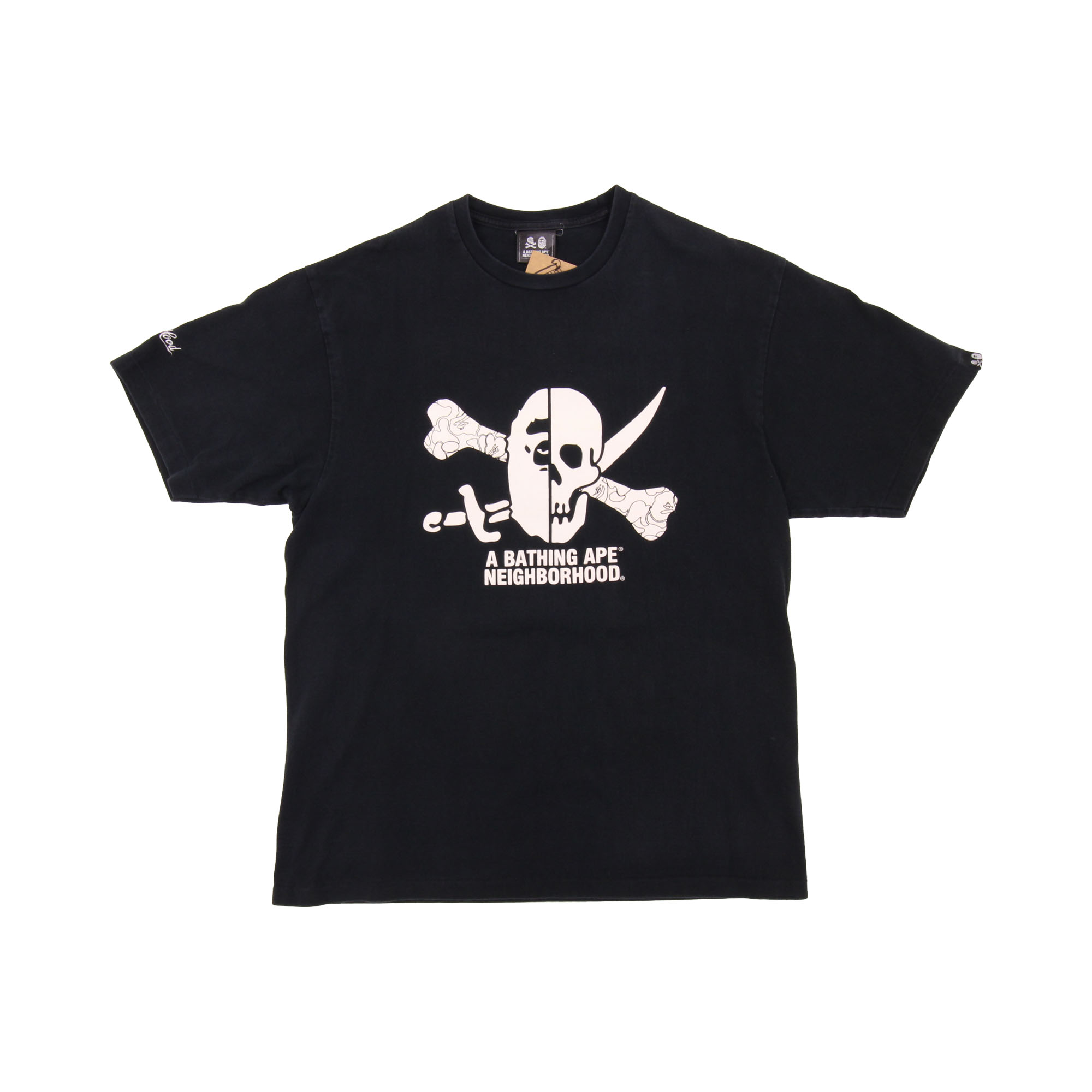 A Bathing Ape (BAPE) X Neighborhood T-Shirt - L 